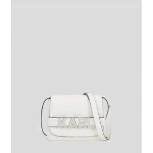 Crossbody karl lagerfeld k/letters flap crossbody bílá none