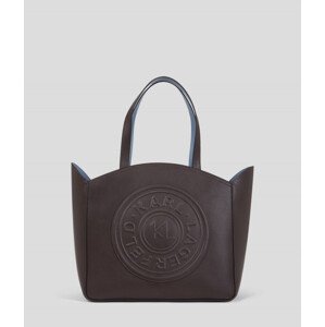 Kabelka karl lagerfeld k/circle lg tote patch hnědá none