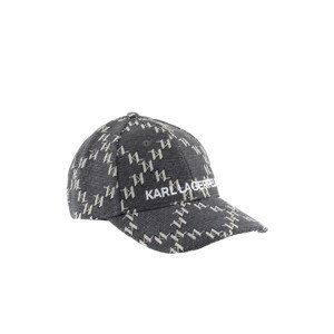 Kšiltovka karl lagerfeld k/monogram essential cap černá none