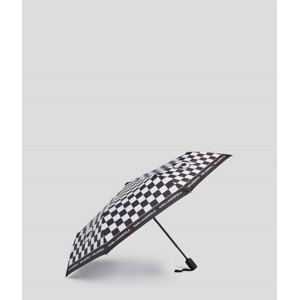 Deštník karl lagerfeld k/ikonik 2.0 checksm umbrella černá none