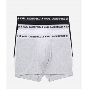 Spodní prádlo karl lagerfeld logo trunk set 3-pack různobarevná xl