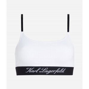 Spodní prádlo karl lagerfeld hotel karl bralette bílá l