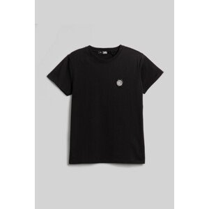 Tričko karl lagerfeld wax seal logo t-shirt černá m
