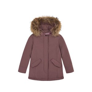 Bunda woolrich luxury arctic raccoon parka fialová 16