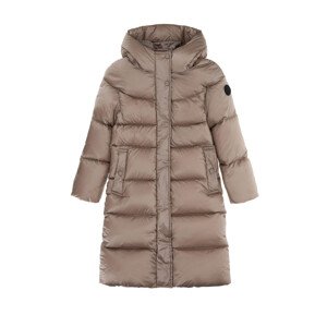 Bunda woolrich aliquippa long parka hnědá 12