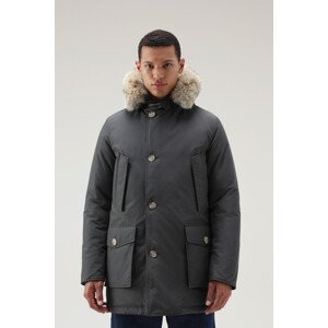 Bunda woolrich arctic detachable fur parka šedá l