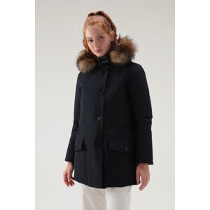 Bunda woolrich arctic detachable fur parka modrá s