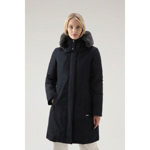 Bunda woolrich bow bridge parka modrá m