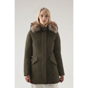 Bunda woolrich luxury arctic raccoon parka zelená m