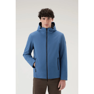 Bunda woolrich pacific soft shell jacket modrá s