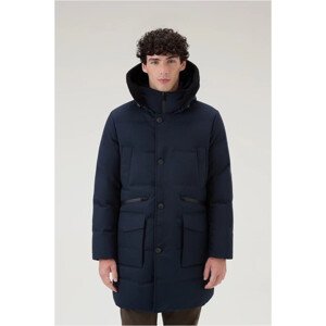 Bunda woolrich seam sealed parka modrá l