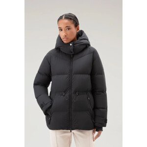 Bunda woolrich matt stretch puffer jacket černá xxs