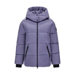 Bunda woolrich satin logo puffer jacket modrá s