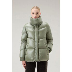 Bunda woolrich aliquippa puffer jacket šedá xs