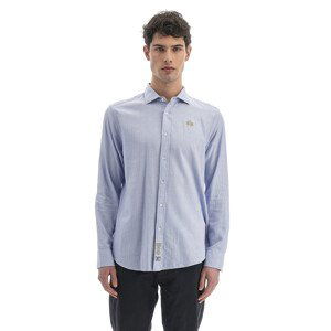 Košile la martina man shirt l/s dobby poplin bílá s