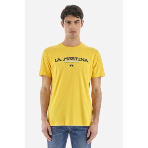 Tričko la martina man t-shirt s/s jersey žlutá m