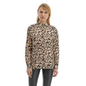 Košile la martina woman shirt l/s printed poplin růžová 2