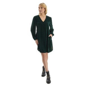 Šaty la martina woman dress l/s light velvet zelená 1