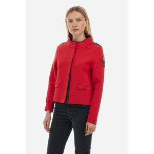 Mikina la martina woman fleece double jersey scu červená 5