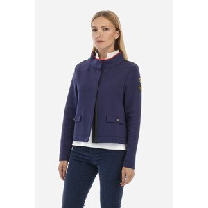 Mikina la martina woman fleece double jersey scu modrá 1