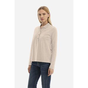 Polokošile la martina woman polo l/s piquet stretch fialová 5