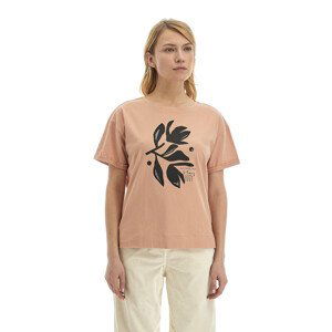 Tričko la martina woman t-shirt s/s peached cott hnědá 1