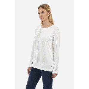 Tričko la martina woman t-shirt l/s viscose jers bílá 2