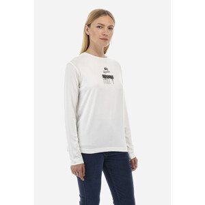 Tričko la martina woman t-shirt l/s viscose jers bílá 1