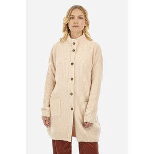 Svetr la martina woman cardigan alpaca blend růžová 5