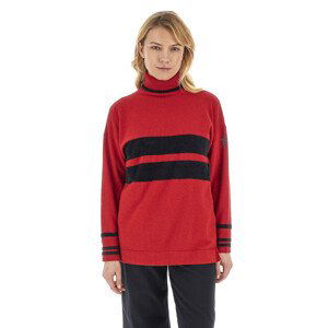 Svetr la martina woman tricot turtle neck wool/ červená 1