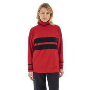 Svetr la martina woman tricot turtle neck wool/ červená 4