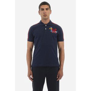 Polokošile la martina man polo s/s piquet stretch modrá s