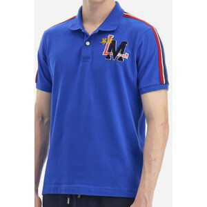 Polokošile la martina man polo s/s piquet stretch modrá m