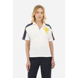 Polokošile la martina woman polo s/s piquet stretch bílá 1