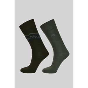 Ponožky camel active camel men socks mountain 2er hnědá 39/42