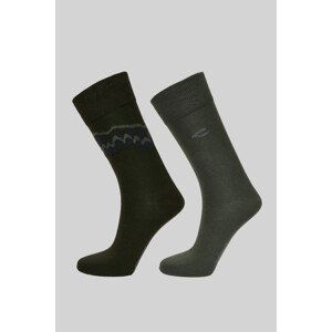 Ponožky camel active camel men socks mountain 2er hnědá 43/46