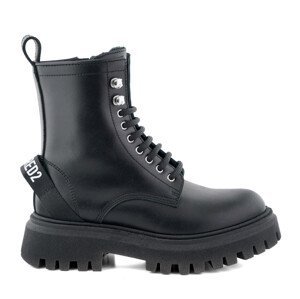 Kotníková obuv dsquared  urban hiking ankle boots lace up černá 36