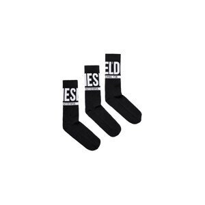 Ponožky diesel skm-ray-threepack socks černá m