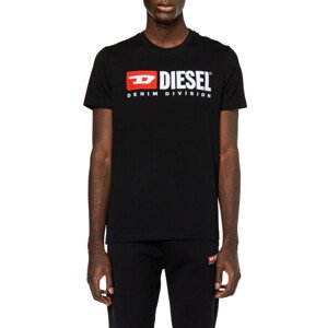 Tričko diesel t-diegor-div t-shirt černá xl