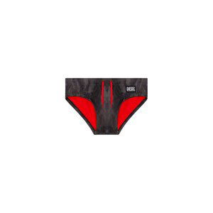 Plavky diesel bmbr-alfie sw brief černá m