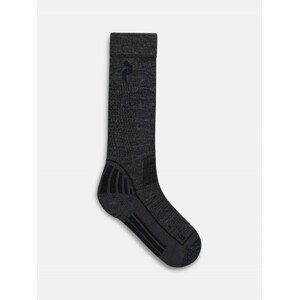 Ponožky peak performance ski sock šedá 37/39