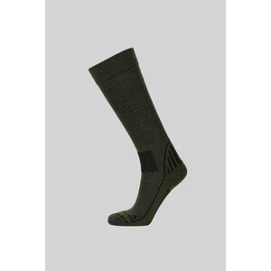 Ponožky peak performance ski sock zelená 35/37