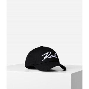 Kšiltovka karl lagerfeld k/signature cap černá none