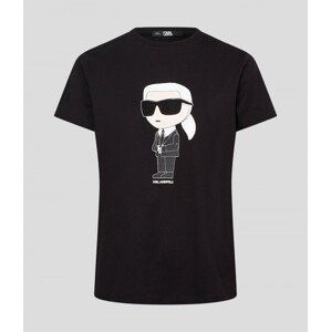 Tričko karl lagerfeld ikonik 2.0 karl t-shirt černá s