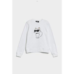 Mikina karl lagerfeld ikonik 2.0 choupette sweat černá m