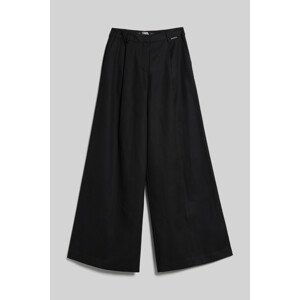 Kalhoty karl lagerfeld wide leg pants černá 42