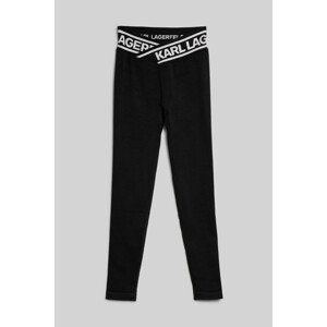 Legíny karl lagerfeld seamless logo leggings černá s