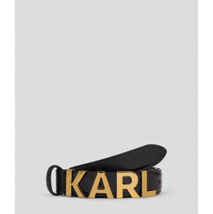 Opasek karl lagerfeld k/letters md belt černá 65