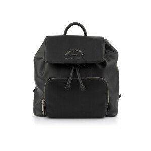 Batoh karl lagerfeld rsg metal flap bp black