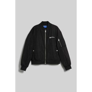 Bunda karl lagerfeld jeans klj bomber jacket černá xl